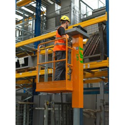 AXOLIFT LOW LEVEL ACCESS MAST PLATFORM MANULIFT 200/4 - 4M 125KG 
