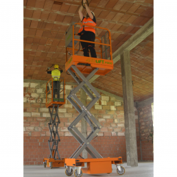 AXOLIFT  ΨΑΛΙΔΩΤΗ ΠΛΑΤΦΟΡΜΑ ΕΡΓΑΣΙΑΣ P300 - 4.95M 240KG