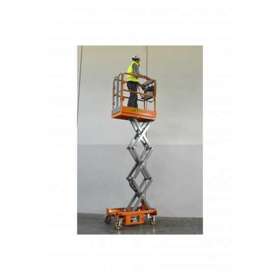 AXOLIFT P300 | Push Around Low Level Access Scissor Lift | 240 kg | 4.95 m - Kapountalis