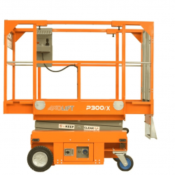 AXOLIFT P300X | Αυτοκινούμενη ψαλιδωτή πλατφόρμα χαμηλής πρόσβασης | 240 kg | 4,95 m AXOLIFT P300X | Αυτοκινούμενη ψαλιδωτή πλατφόρμα χαμηλής πρόσβασης | 240 kg | 4,95 m