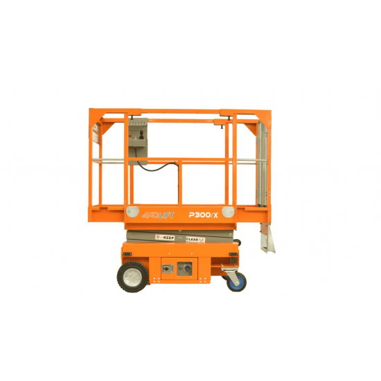AXOLIFT P300X | Αυτοκινούμενη ψαλιδωτή πλατφόρμα χαμηλής πρόσβασης | 240 kg | 4,95 m AXOLIFT P300X | Αυτοκινούμενη ψαλιδωτή πλατφόρμα χαμηλής πρόσβασης | 240 kg | 4,95 m - Kapountalis
