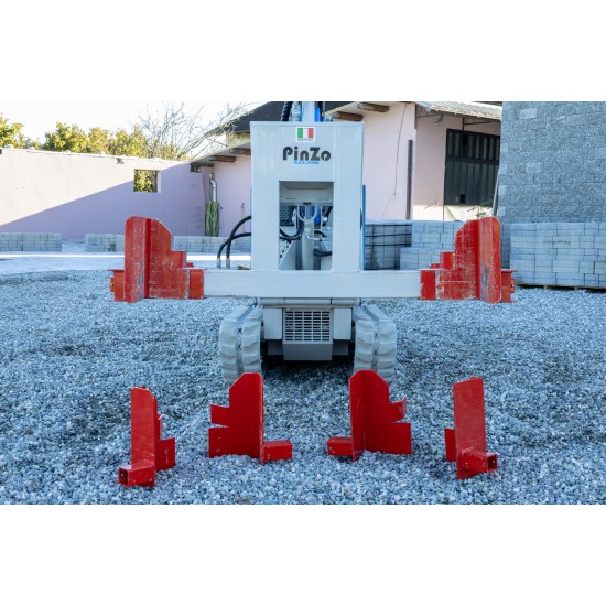 AZZURRO TRACKED TILE TRANSPORTER PINZO 200KG - Kapountalis