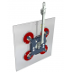 GLASS VACUUM LIFTER CSL TYPE X WITH MANUAL ROTATION & TILT UP TO 500KG (1000KG PTIONAL) - Kapountalis