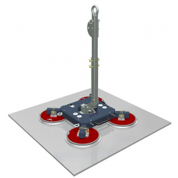 GLASS VACUUM LIFTER CSL TYPE X WITH MANUAL ROTATION & TILT UP TO 500KG (1000KG PTIONAL)