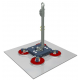GLASS VACUUM LIFTER CSL TYPE X WITH MANUAL ROTATION & TILT UP TO 500KG (1000KG PTIONAL) - Kapountalis
