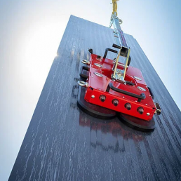 UNIVERSAL LIFTING VACUUM CSL TYPE Z FOR LIFTING GLASS-METAL SHEETS-PANELS AND STONE UP TO 500KG 