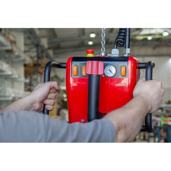 MINI GLASS LIFTER GML1 WITH HOIST FOR LIFTING 150KG - Kapountalis