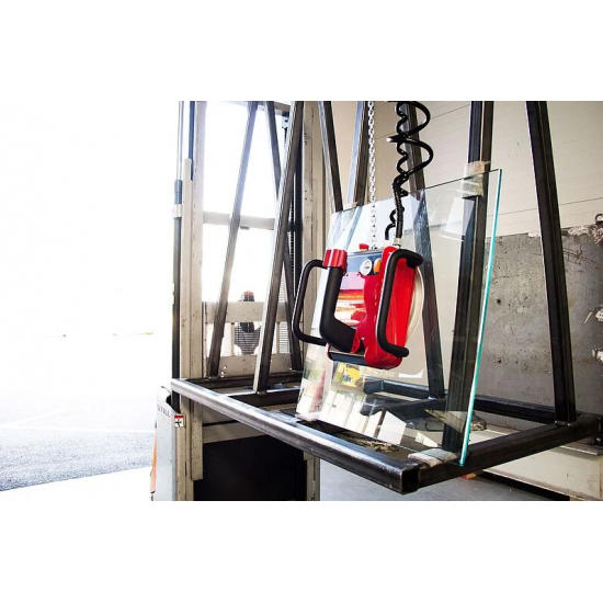 MINI GLASS LIFTER GML1 WITH HOIST FOR LIFTING 150KG - Kapountalis
