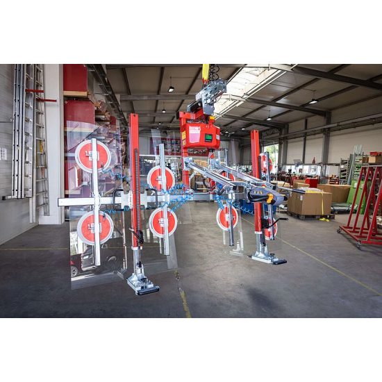 GLASS VACUUM WITH CHAIN HOIST FOR LIFTING UP TO 2100KG GLASS VACUUM WITH CHAIN HOIST FOR LIFTING UP TO 2100KG - Kapountalis