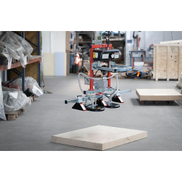 NGR NEEDLE GRIPPER FOR LIFTING WOOD - STRUCTURAL & INSULATING MATERIALS WITH NEEDLES & HOIST FOR LIFTING UP TO 100KG