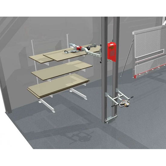 RWL LIFTING SYSTEM WITH VACUUM FOR INSTALLING PANELS ON SHELVES UP TO 100KG - Kapountalis