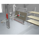 RWL LIFTING SYSTEM WITH VACUUM FOR INSTALLING PANELS ON SHELVES UP TO 100KG - Kapountalis