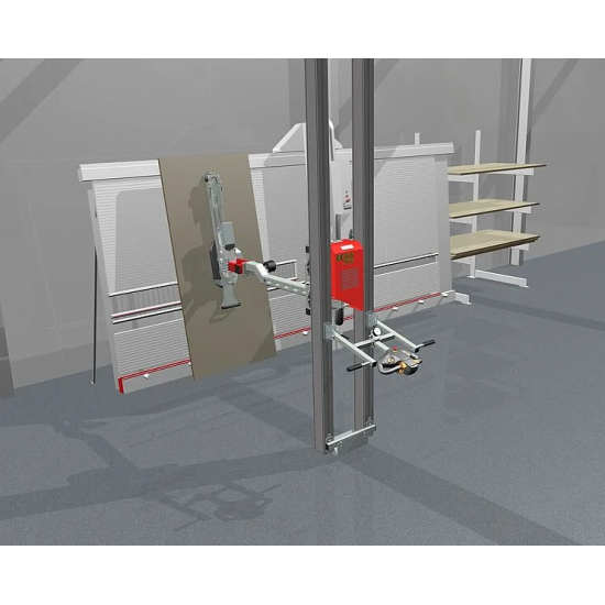 RWL LIFTING SYSTEM WITH VACUUM FOR INSTALLING PANELS ON SHELVES UP TO 100KG - Kapountalis