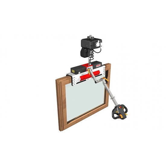 GRAB SWL FOR LIFTING VARIOUS MATERIALS WINDOWS-DOORS-GLASS PANELS WITH HOIST FOR LIFTING UP TO 500KG GRAB SWL FOR LIFTING VARIOUS MATERIALS WINDOWS-DOORS-GLASS PANELS WITH HOIST FOR LIFTING UP TO 500KG - Kapountalis