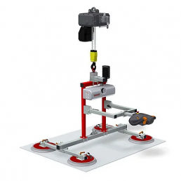 GLASS VACUUM UGL1 WITH CHAIN HOIST FOR LIFTING UP TO 2M 500KG