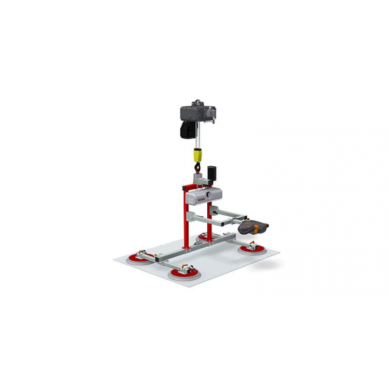 GLASS VACUUM UGL1 WITH CHAIN HOIST FOR LIFTING UP TO 2M 500KG GLASS VACUUM UGL1 WITH CHAIN HOIST FOR LIFTING UP TO 2M 500KG - Kapountalis
