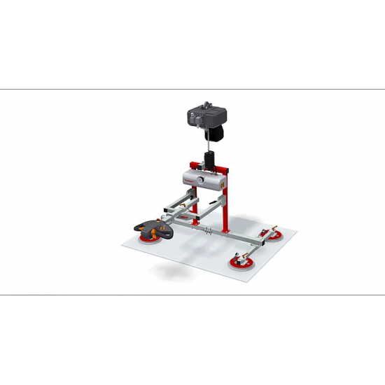 GLASS VACUUM UGL1 WITH CHAIN HOIST FOR LIFTING UP TO 2M 500KG GLASS VACUUM UGL1 WITH CHAIN HOIST FOR LIFTING UP TO 2M 500KG - Kapountalis