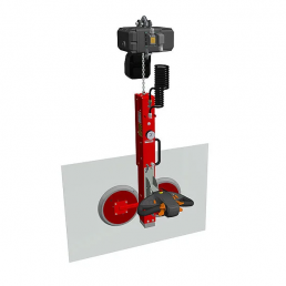 BARBARIC GLASS VACUUM LIFTER WITH CHAIN HOIST  UGL2S - 250KG