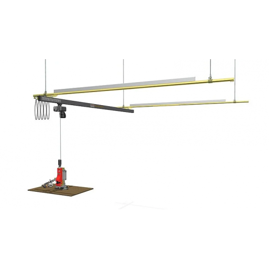 VACUUM FOR WOODEN PANELS UWL3S WITH TILT & CHAIN HOIST FOR LIFTING UP TO 150KG VACUUM FOR WOODEN PANELS UWL3S WITH TILT & CHAIN HOIST FOR LIFTING UP TO 150KG - Kapountalis