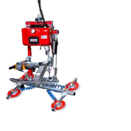 GLASS VACUUM UGL4E WITH ROTATION-TILT & CHAIN HOIST FOR LIFTING UP TO 2M 500KG