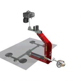 BARBARIC GLASS VACUUM LIFTER WITH TILT & CHAIN HOIST UGL5 - 250KG