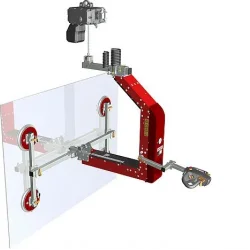 BARBARIC GLASS VACUUM LIFTER WITH TILT & CHAIN HOIST UGL5 - 250KG