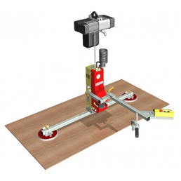 VACUUM FOR WOODEN PANELS UWL1 WITH CHAIN HOIST FOR LIFTING UP TO 250KG