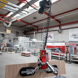 VACUUM FOR WOODEN PANELS UWL3 WITH TILT & CHAIN HOIST FOR LIFTING UP TO 250KG