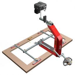 VACUUM FOR LIFTING AND MOVING DOOR LEAVES WITH TILT UWL5 FOR 250KG UP TO 2M