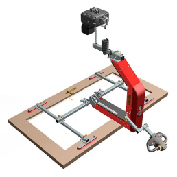 VACUUM FOR LIFTING AND MOVING DOOR LEAVES WITH TILT UWL5 FOR 250KG UP TO 2M