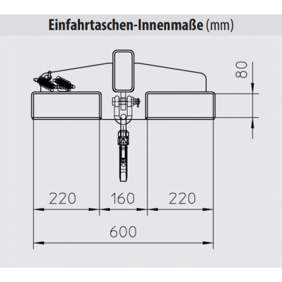 BAUER EXTENDABLE CRANE ARM TELESCOPIC LOADER FOR FORKLIFTS LA25 - 160Μ 1000KG BAUER EXTENDABLE CRANE ARM TELESCOPIC LOADER FOR FORKLIFTS LA25 - 160Μ 1000KG - Kapountalis