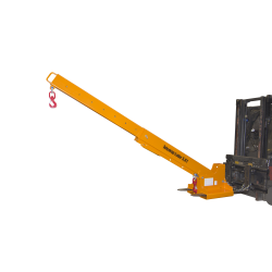 BAUER EXTENDABLE CRANE ARM TELESCOPIC LOADER FOR FORKLIFTS KTH - 2500KG BAUER EXTENDABLE CRANE ARM TELESCOPIC LOADER FOR FORKLIFTS KTH - 2500KG