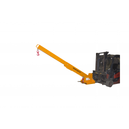 BAUER EXTENDABLE CRANE ARM TELESCOPIC LOADER FOR FORKLIFTS KTH - 2500KG