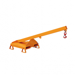 BAUER EXTENDABLE CRANE ARM TELESCOPIC LOADER FOR FORKLIFTS LA25 - 160Μ 1000KG BAUER EXTENDABLE CRANE ARM TELESCOPIC LOADER FOR FORKLIFTS LA25 - 160Μ 1000KG