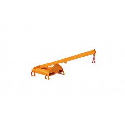 BAUER EXTENDABLE CRANE ARM TELESCOPIC LOADER FOR FORKLIFTS LA25 - 160Μ 1000KG