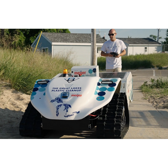 Beach Cleaner Robot WITH CRAWLER BEBOT S21 220V - Kapountalis