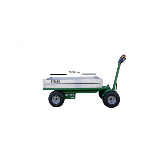 BEFARD ELECTRIC CARGO TRANSPORTER WITH 2M PLATFORM UR800 - 800KG - Kapountalis