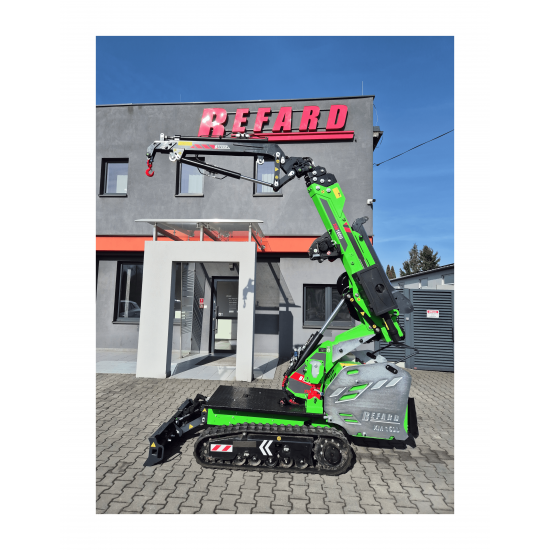Befard XM1600 | Μίνι ερπυστριοφόρος γερανός τριπλής τροφοδοσίας | 7.7m - 1600kg - Kapountalis