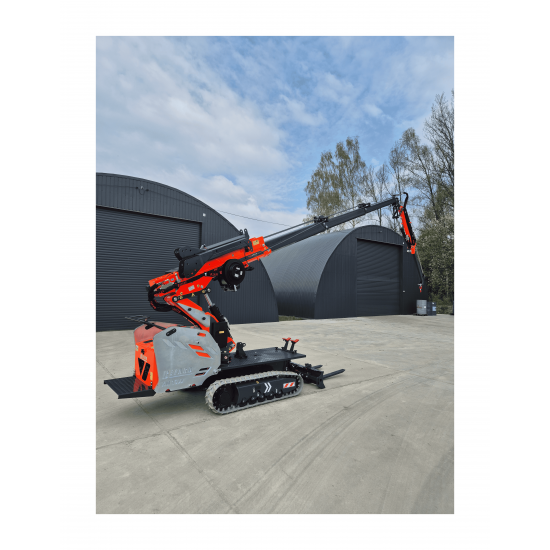 Befard XM1600 | Μίνι ερπυστριοφόρος γερανός τριπλής τροφοδοσίας | 7.7m - 1600kg - Kapountalis