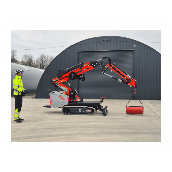 Befard XM1600 | Μίνι ερπυστριοφόρος γερανός τριπλής τροφοδοσίας | 7.7m - 1600kg - Kapountalis