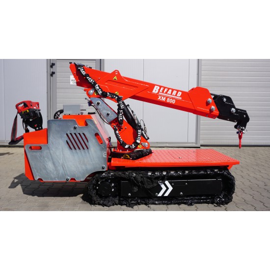 BEFARD MINI CRAWLER CRANE XM800 - 6.17M 800KG BEFARD MINI CRAWLER CRANE XM800 - 6.17M 800KG - Kapountalis