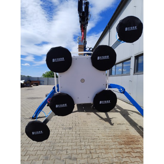 BEFARD GLASS VACUUM LIFTER ΧΠ452 WITH MANUAL ROTATION & TILT UP TO 450KG BEFARD GLASS VACUUM LIFTER ΧΠ452 WITH MANUAL ROTATION & TILT UP TO 450KG - Kapountalis