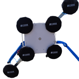 BEFARD GLASS VACUUM LIFTER ΧΠ452 WITH MANUAL ROTATION & TILT UP TO 450KG