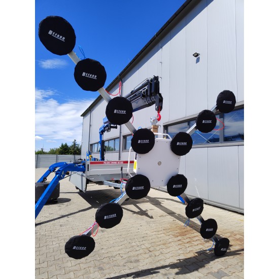 BEFARD GLASS VACUUM LIFTER WITH MANUAL ROTATION & TILT XP1002 1000KG BEFARD GLASS VACUUM LIFTER WITH MANUAL ROTATION & TILT XP1002 1000KG - Kapountalis
