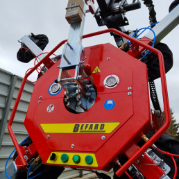 BEFARD GLASS VACUUM LIFTER XP602 WITH MANUAL ROTATION & TILT UP TO 600KG