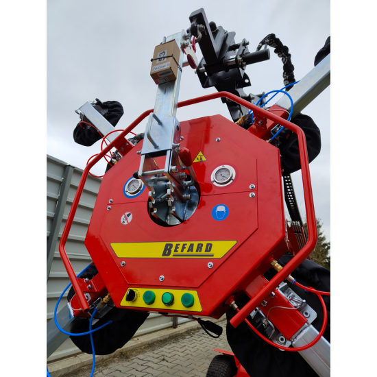 BEFARD GLASS VACUUM LIFTER XP602 WITH MANUAL ROTATION & TILT UP TO 600KG BEFARD GLASS VACUUM LIFTER XP602 WITH MANUAL ROTATION & TILT UP TO 600KG - Kapountalis