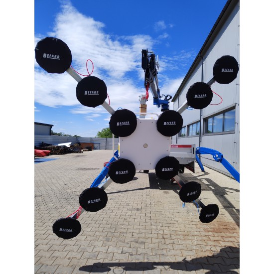 BEFARD GLASS VACUUM LIFTER WITH MANUAL ROTATION & TILT XP902 - 900KG BEFARD GLASS VACUUM LIFTER WITH MANUAL ROTATION & TILT XP902 - 900KG - Kapountalis