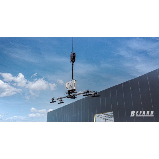 BEFARD BATTERY VACUUM FOR LIFTING PANELS XR500 - 14M 500KG BEFARD BATTERY VACUUM FOR LIFTING PANELS XR500 - 14M 500KG - Kapountalis
