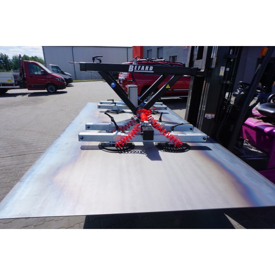 BEFARD UNIVERSAL VACUUM GRIPPER FOR USE WITH FORKLIFT XW650 360KG -1260KG BEFARD UNIVERSAL VACUUM GRIPPER FOR USE WITH FORKLIFT XW650 360KG -1260KG - Kapountalis