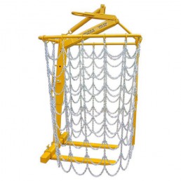 BOSCARO AUTOMATIC CRANE FORK WITH PROTECTION CHAINS MBRA-CP 1500KG-3000KG